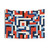 Colorful Geometric Puzzle Tapestry