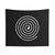 Iconic Folk Spiral Tapestry