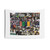 Collage Sports Tapestry featuring football, basketball, baseball, and hockey
