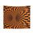 Trippy Optical Illusion Tapestry - Abstract Wall Art