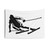 Skier in Action Skiing Tapestry