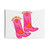 Howdy Boots Tapestry featuring a preppy cowgirl design