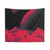 Cosmic Red Dream Tapestry