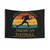 American Football Retro Sunset Tapestry
