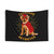 Luchador Dog Lucha Libre Tapestry