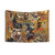 Vintage Rodeo Tapestry with Rodeo Scenes