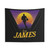 Retro James Lakers Tapestry