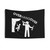 Funny Climbing Tapestry Featuring Overhang Hangover Design