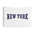 New York Sports Tapestry - Navy Blue Wall Hanging