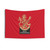 RCB Royal Challengers Bangalore Cricket Tapestry
