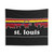 St. Louis Cityscape 2 Tapestry