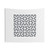 Hilbert Curve Fractal Tapestry Wall Art