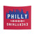 Philly Over Everything Red/Blue Tapestry