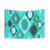 Diamonds and Starbursts Tapestry - Mid-Century Modern Abstract Wall Art