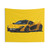McLaren P1 Pixelated Tapestry - Retro Sports Car Art