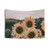 Sunset Sunflowers Tapestry - Nature Wall Art