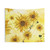 Watercolor Sunflower Tapestry
