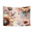 Watercolor Sunflower Tapestry Wall Hanging