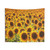 Sunflower Pastel Art Tapestry
