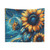 Watercolor Sunflower Tapestry
