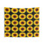 Sunflower Tapestry with Black Background