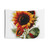 Watercolor Sunflower Bouquet Tapestry