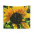 Bright Beautiful Yellow Sunflower Tapestry