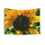 Bright Beautiful Yellow Sunflower Tapestry