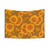 Burnt Orange Sunflower Field Tapestry