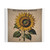 Sunflower Symphony Tapestry - Nature's Golden Elegance