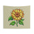 Vibrant Sunflower Tapestry for Home Decor