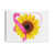 Pink sunflower breast cancer awareness tapestry