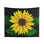 Vibrant Yellow Sunflower Floral Tapestry