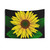 Vibrant Yellow Sunflower Floral Tapestry