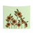 Vibrant Sunflower Growing Tapestry for Home Decor