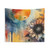 Vibrant Watercolor Sunflower Tapestry Wall Art