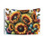 Sunflower and Butterfly Watercolor Tapestry