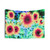 Vibrant Impressionist Sunflowers Of Dreams Tapestry Wall Hanging