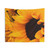 Sunflower Rhapsody Fluffy Yellow Petals Tapestry