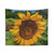 Sunflower Time Floral Tapestry