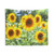 Sunflower Art Tapestry - Summer Sunflower Wall Hanging