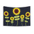 Vibrant Sunflower Wall Tapestry