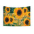 Impressionist Sunflower Field Art Tapestry