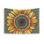 Sunflower Design Wall Tapestry