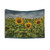 Smiling Sunflower Tapestry Wall Decor