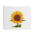 Sunflower Pattern Tapestry Wall Hanging
