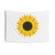 Bright yellow sunflower tapestry