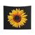 Watercolor Giant Sunflower Tapestry Wall Hanging