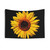Watercolor Giant Sunflower Tapestry Wall Hanging