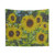 Impressionist Sunflower Tapestry Wall Art